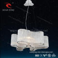 Modern glass tube hanging lamps with E14 socket